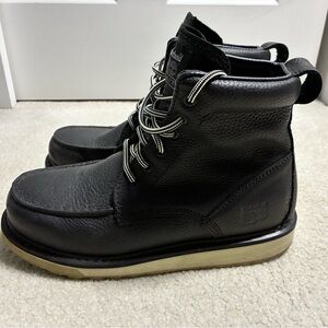 Men’s Timberland Black Leather Men's Boots Size 8.5